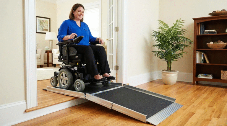 Portable Aluminium Ramp for Wheelchair