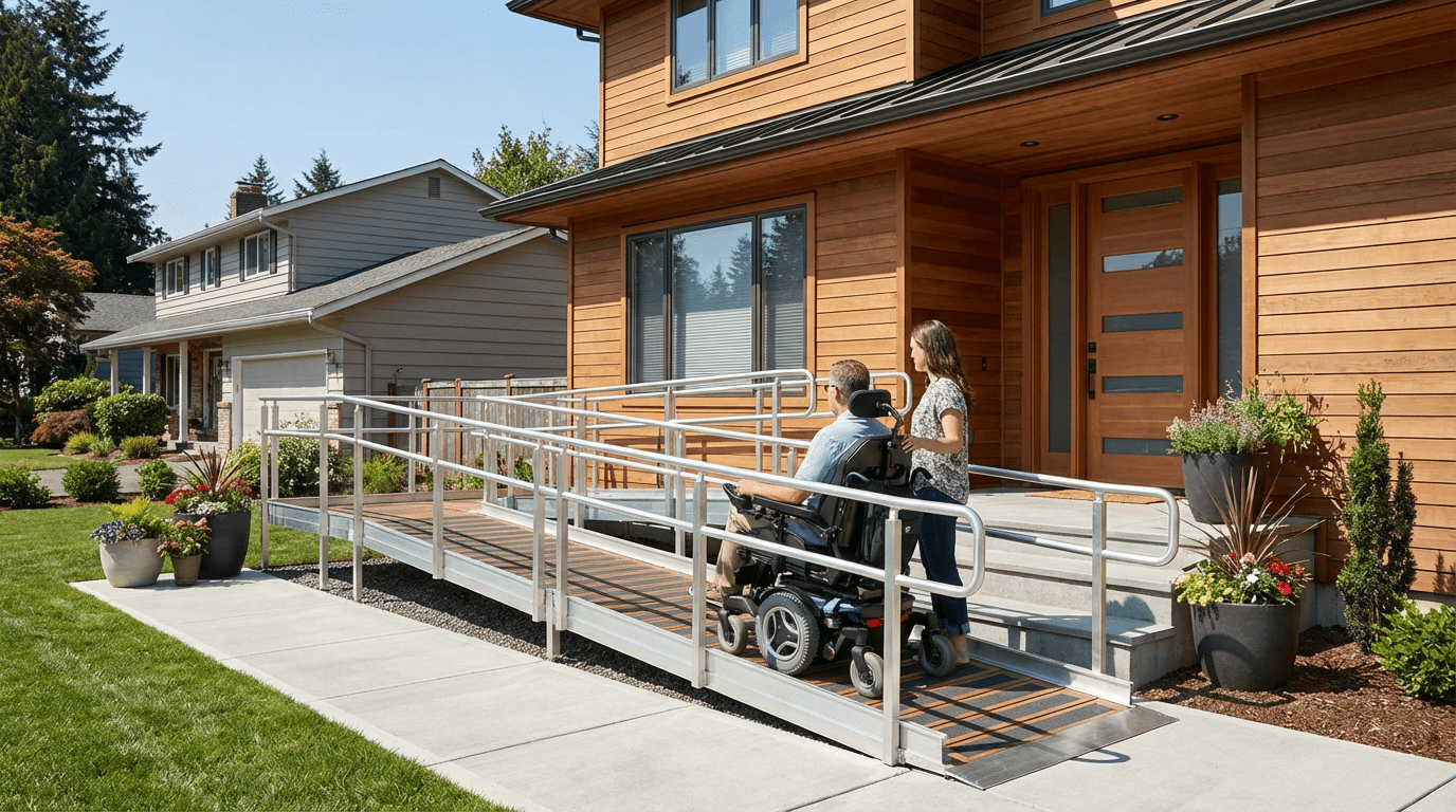 Handicap House Ramp for Safer & Independent Homes | All Access