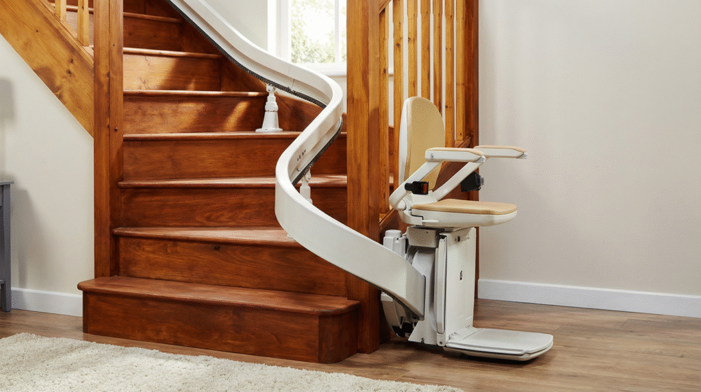 Curved Stairlift