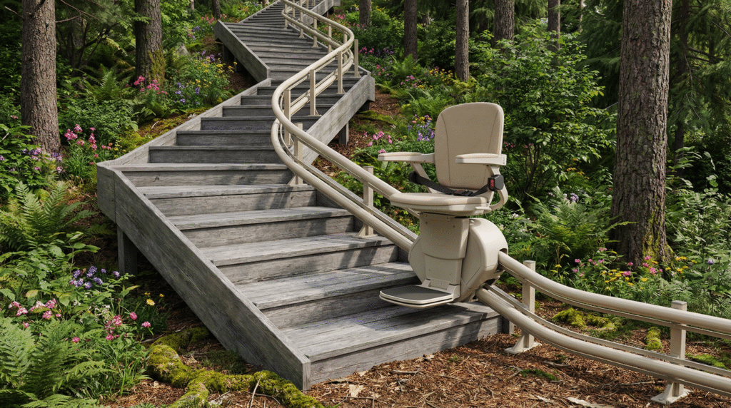 Outdoor Stairlift